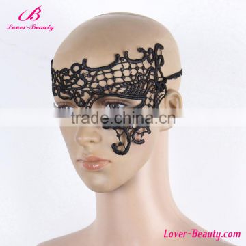 OEM design women cheap black face mask for dance