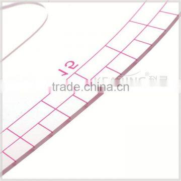 Kearing 35cm Plastic Garment Curve Ruler ( Sandwich Line ) for Fashion Design # 6035 photo-5