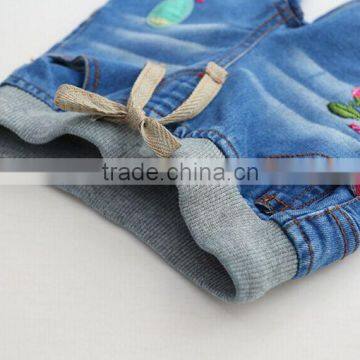 Embroidery Little Mouse Casual Denim Trousers Korean Children's Clothing Wholesale photo-6