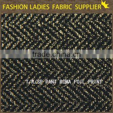 Latest Fashion Pants Foil Pante Roma for Trousers Wholesale Many Stocks Pante Roma Fabric photo-2