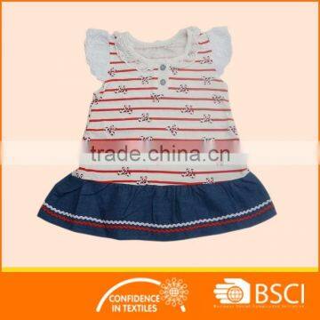 New Style Children Wear Cotton Baby Girl Dress