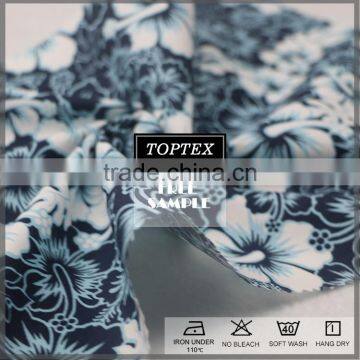 Floral Printed Poplin Fabric for Dress Fabric photo-3