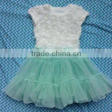 hot girls tutu birthday party dress chiffon pettidress tulle skirt princess dress