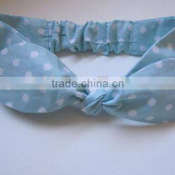 Rainbow Dots Kids Children Headband Cloth Bowknot Baby Girl Hairband photo-3