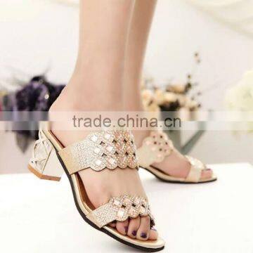 Zm50103b Summer Women Hot Sell Kitten Heel Shoes Comfortable Ladies Shoes Sandal photo-4