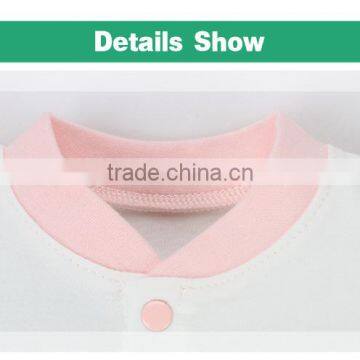 Pink Colors Newborn Baby Cloting Hotsale Comfortable Baby Girls Romper photo-4