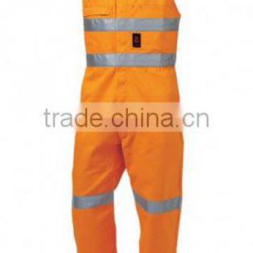 Personalized Durable Sleeveless Overalls With Reflective Tape