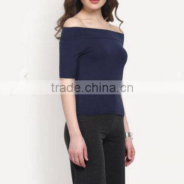 Off the Shoulder t Shirt Impression en Chine Price China photo-5