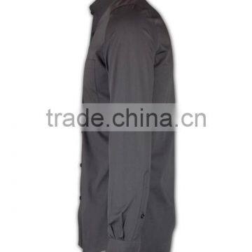 2015 Hot Sell Wholesale Men's Custom Blank Organic Cotton Shirts photo-2