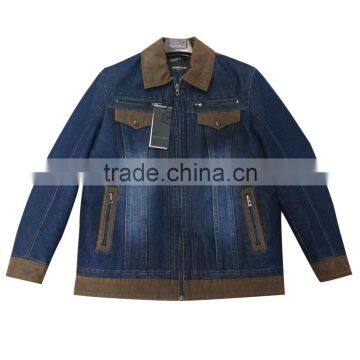 super warm winter jean jacket without hooded