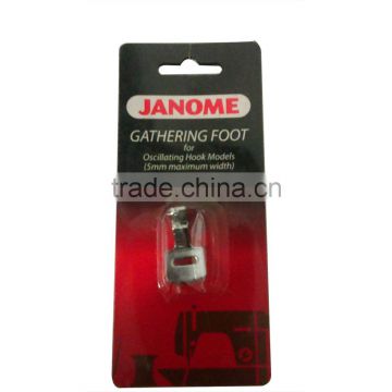 Janome Sewing Machine Gathering Foot part no 200-124-007 5mm maximum width