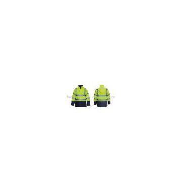 Safety Clothing-Reflective Safety Parka Jacket
