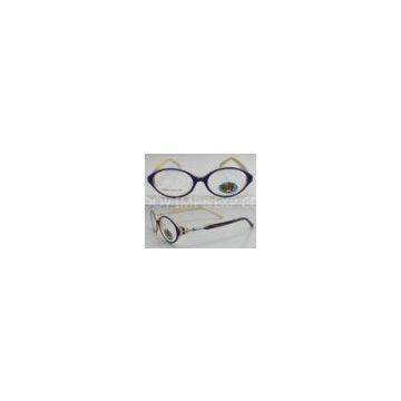 Full Rim Acetate Optics Frames , Kids Glasses Frames Oval Design