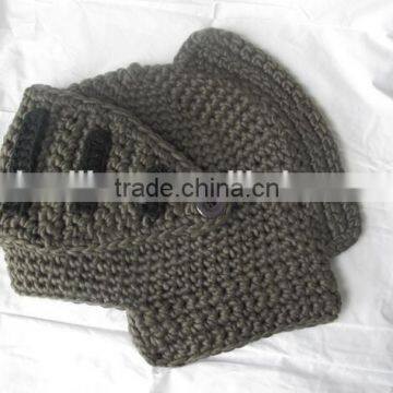Hot Sell Roman Knight Helmet Hat Crochet Winter Warm Mask Beanies Cap