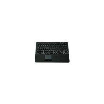 Standard QWERTY USB/PS2 Interface water proof metal  Industrial Keyboard with Touchpad