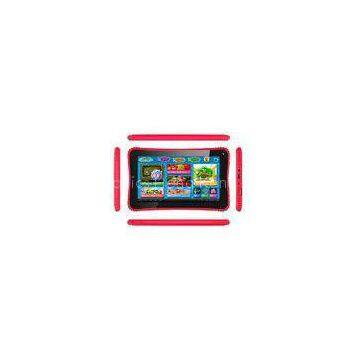 Red Dual Camera 2D / 3D kids educational laptop 1024*600 LCD games app