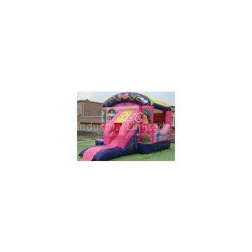 Outdoor Inflatable Bouncy Castle With Slide Fantastic Inflatable Combo