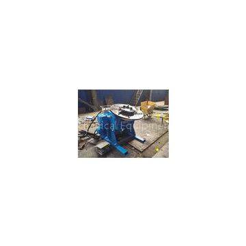 Vessel Rotary Welding Positioner Turntable with Servo Motor , Pipe Positioner Table 300KG Loading