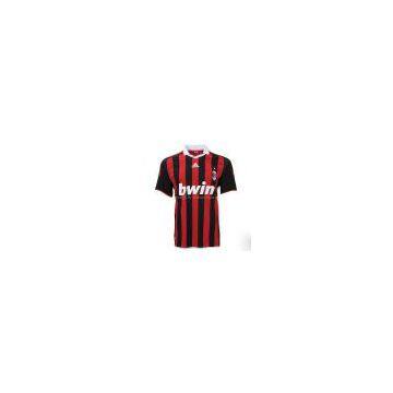ac milan 09-10 home soccer jersey