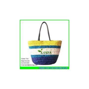 summer fashion 2012 corn husk straw hobo bag beach tote bag