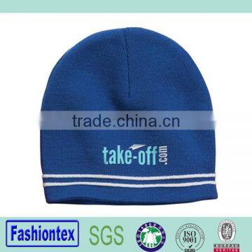 Wholesale Custom Knit Acrylic Beanie Hat