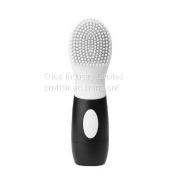 White CNV Electric Ultrasonic Face Cleansing Facial Brush Silicone Facial Brush, Cleanser and Massager photo-2