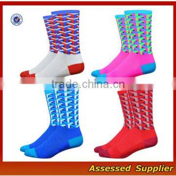 FXS158 Cheap Wholesale Custom Sports Cycling Socks Running Socks