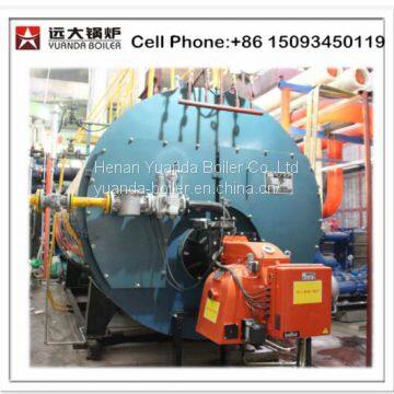 10 bar 3 ton Diesel Oil fired steam boiler for milk processing line