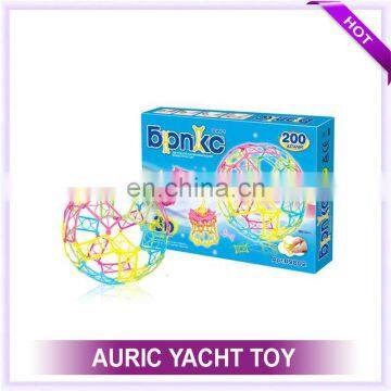 Russian dream building blocks,education plastic building blocks,magnetic building blocks for kids ZH0906329