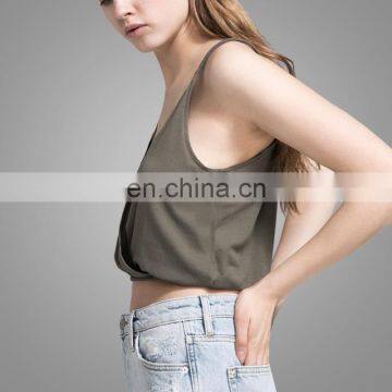 2016 Summer Short V-neck Spaghrtti Strap t Shirt Girls Hot Sexy Blouses Women Tops photo-3