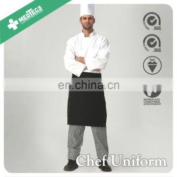 Black Half Apron for chef