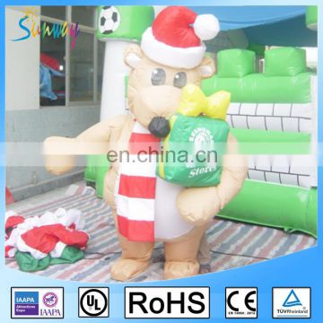 2017 Store outdoor decoratons inflatable christmas ornaments / inflatable christmas decorations