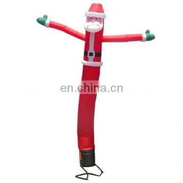 Advertising santa inflatable air dancer