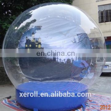 2014 Christmas inflatable snow globe tent