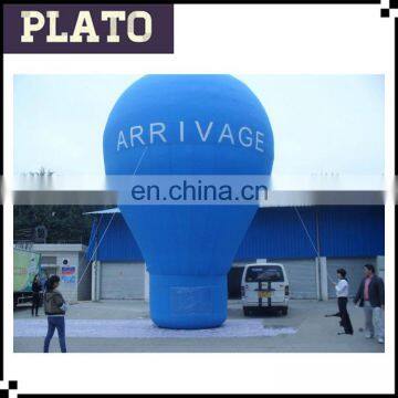 Big inflatable advertising bulb shape balloon for sale