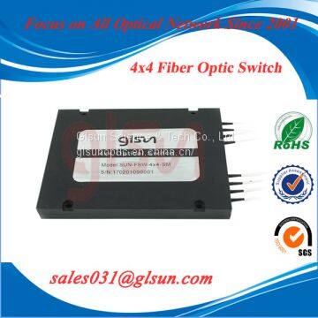 4×4 Optical Switch，Multi-channel Optical Switch