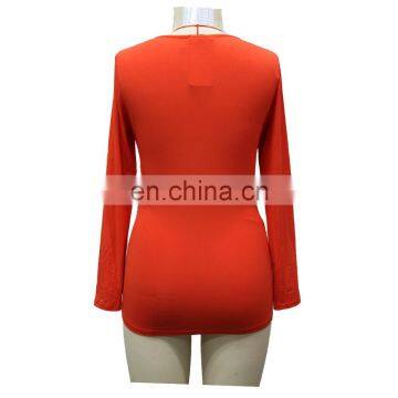 Guangzhou Factory Viscose Pregnant Women Wrap Top photo-2