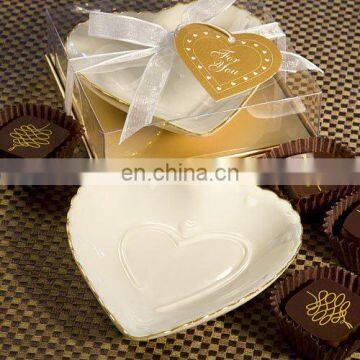 Heart Candy Dish Wedding Favor