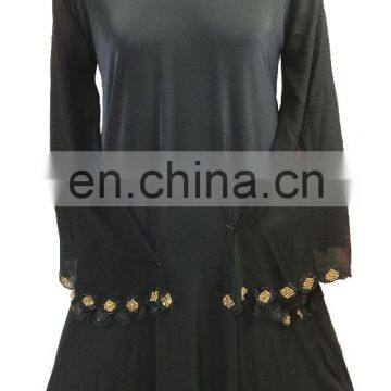 Decent Casual Wear 2017 Plain Abaya Burkha / Latest Islamic Wear Burqas 2017 (dubai Abaya 2017) photo-5