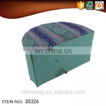 Fabric Rectangle Popular Ballerina Dancer Jewelry Music Box photo-4