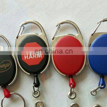 New Cheap Retractable Plastic Key Holder/key Ring Wholesales photo-2