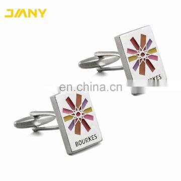 Free Design Custom Metal Men's Cufflink Manufacturer