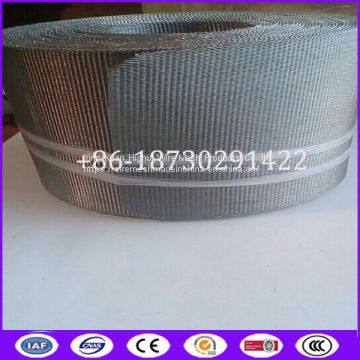 150mesh SS302 97mm 100mm 130mm 150mm belt filter mesh flute for screen changer