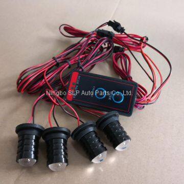 4Вт LED автомобильные вспышки белые стробоскопные аварийные фонари, лампы безопасности для грузовиков, велосипедов и автомобилей