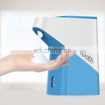 Electronic automatic foam table top soap dispenser