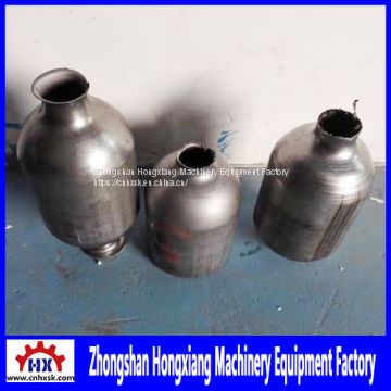 Car Exhaust Gas Purifier Processing CNC Metal Spinning Lathe Machines Equipment