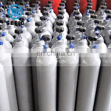 New Arrival ISO9809-3 Oxygen gas bottle 2L 34CrMo4 Oxygen Cylinder Medical Gas Cylinder