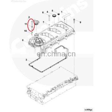 5296000 Foton Cummins engine ISF2.8 Valve Cover Round Head Cap Screw