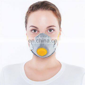 Fashion Activated Carbon EN 149 FFP3 Valved Dust Mask