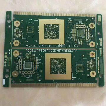 printed circuit board 8layer pcb multilayer pcb green mask finished ENIG for control module